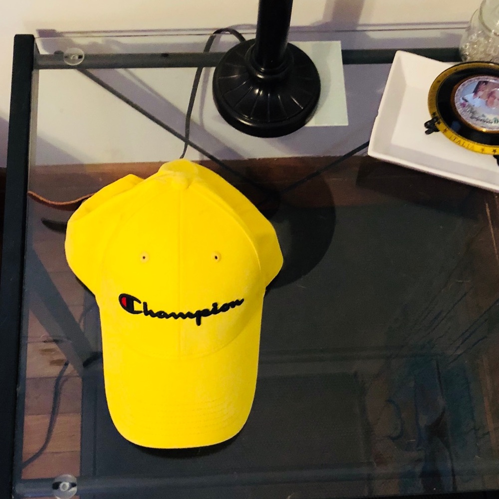 Champion yellow hat